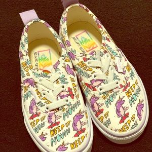 LIKE NEW Dallas Clayton Vans Toddler sneakers